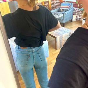 LEVIS PREMIUM - mom jeans - size 24